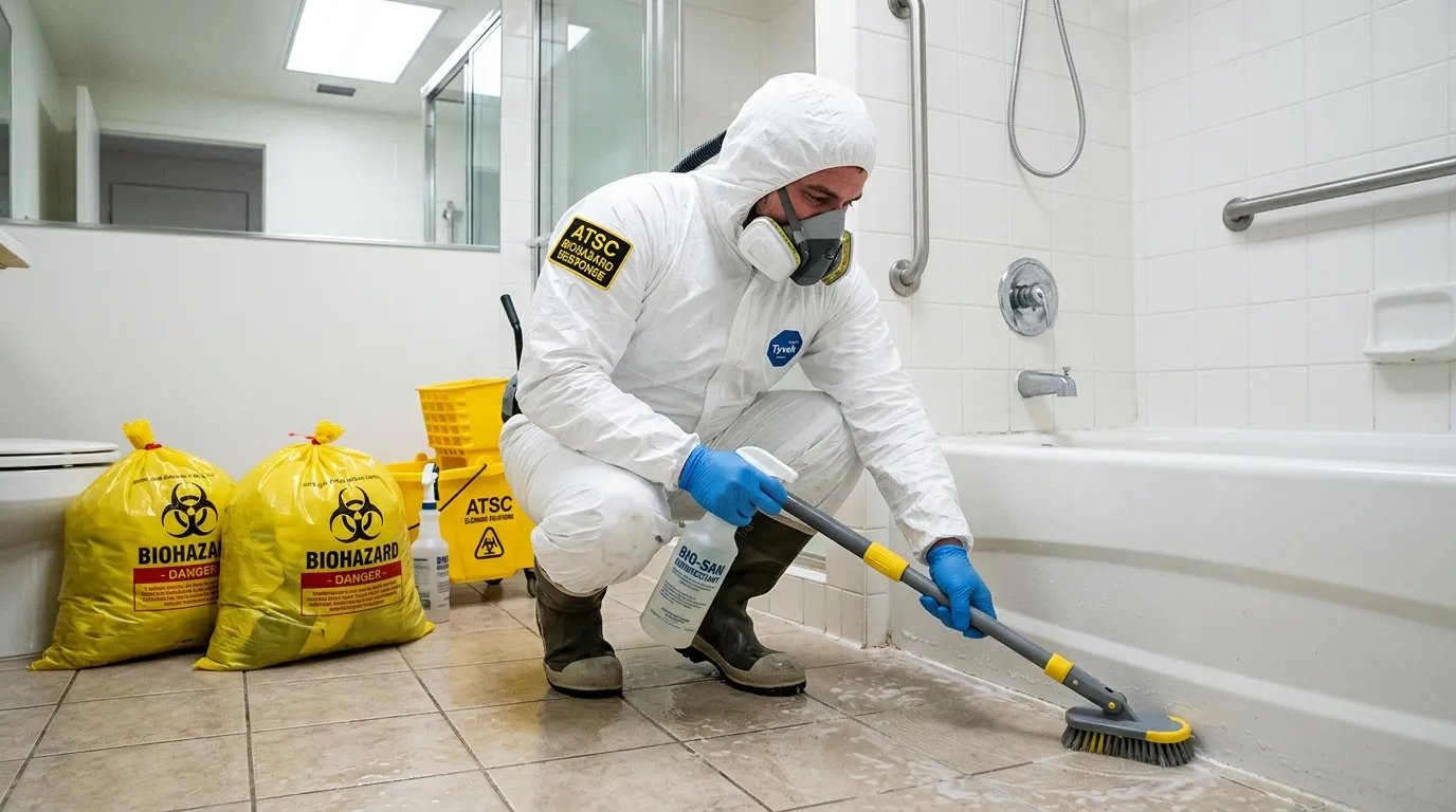 Decontamination equipment deployed for Blood Cleanup in Sebastopol
